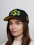 Бейсболка MITCHELL NESS арт. HP8278-TTTBLCK The Million Dollar Man WWE (черный)